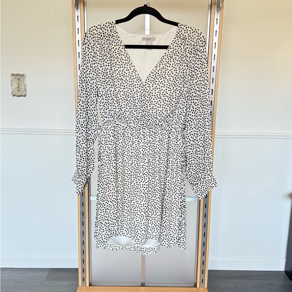 Black and White Polka Dot Dress